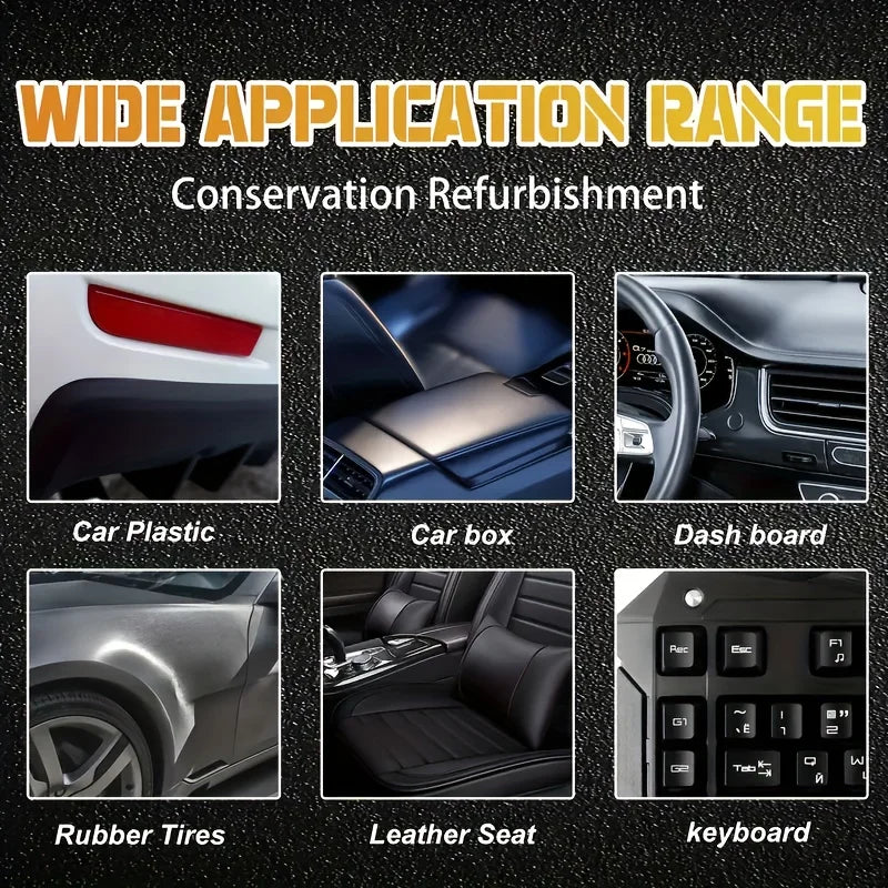 1 Piece of Tire Polishing Wax, Shiny Black, Restores Tire Shine and Enhances Tire Appearance, Prevents Car Tire Oxidation, Cracking, and Aging