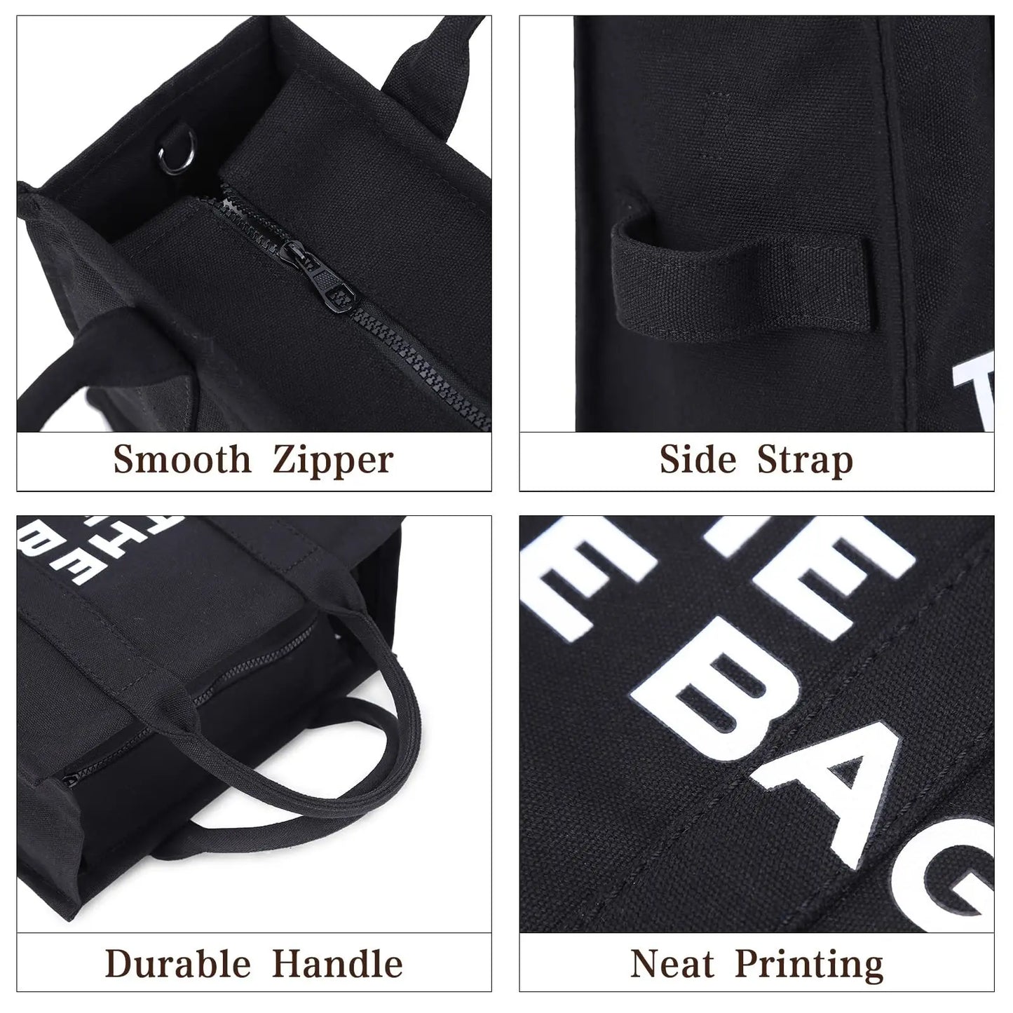 THE TOTE BAG Designer Fashion Handbag Shoulder Strap Crossbody Handbag Adjustable Large Capacity Canvas Women's Bag