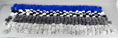 Women Winter Warm Real Rabbit Fur Scarf Hot Sale Natural Rabbit Fur Muffler 2025 Lady 100% Genuine Fur Scarves Wholesale Retail