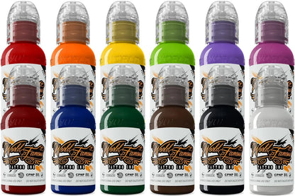 19 Color 15ML Original Tattoo Ink Pigment Black Tattoo ink Professional Tattoo Pigment Permanent Tattoo Ink Body Art Pigment