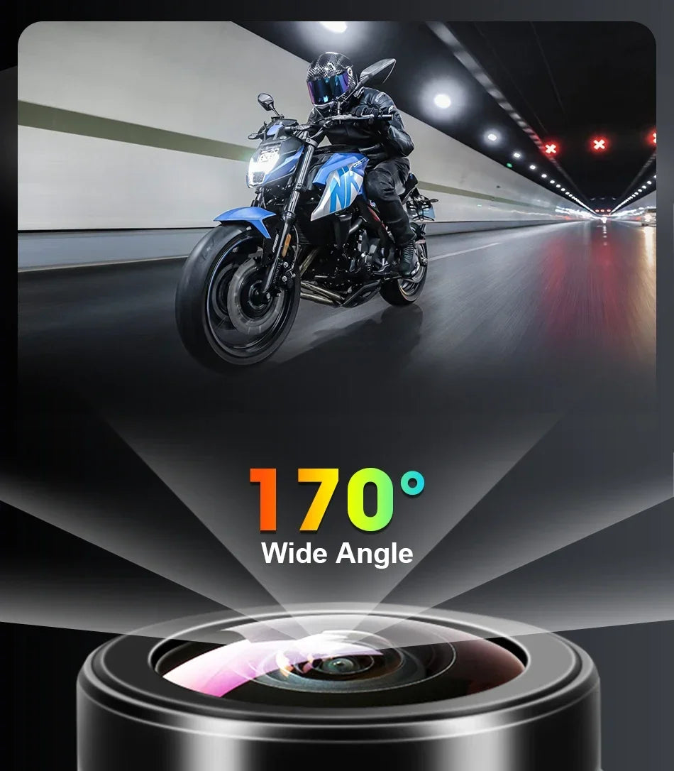 Jansite 7 inch 2K Motorcycle Upgrade Module DVR Navigation GPS Wireless CarPlay Waterproof IPX7 TPMS Portable Smart Display Cam