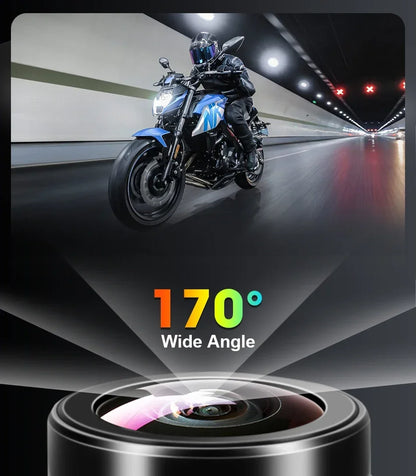 Jansite 7 inch 2K Motorcycle Upgrade Module DVR Navigation GPS Wireless CarPlay Waterproof IPX7 TPMS Portable Smart Display Cam