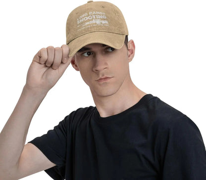 Funny Hat Long Ranges Shooting It's Like Golf But for Men Hat Men Dad Hats Cool Caps