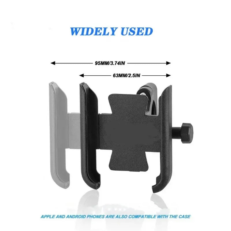 Motorcycle Handlebar Mobile Phone Holder Electric Car GPS Stand Bracket Riding Equipment Holder
