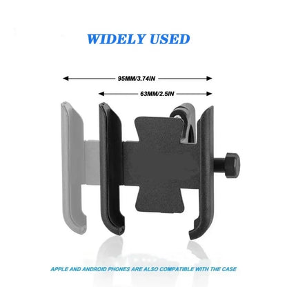 Motorcycle Handlebar Mobile Phone Holder Electric Car GPS Stand Bracket Riding Equipment Holder
