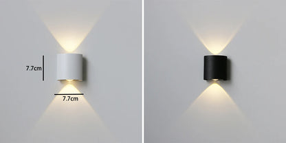 Outdoor Waterproof Wall Lamps Bedroom Living Room Wall Lights Aluminum Decorative Lighting Outdoor Exterior Wall Lamp Fixture