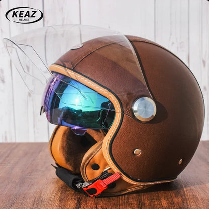 Japan Imported The New DOT Standard Certified Electric Motorcycle Helmet Female Winter Warm Male High Quality and Safety