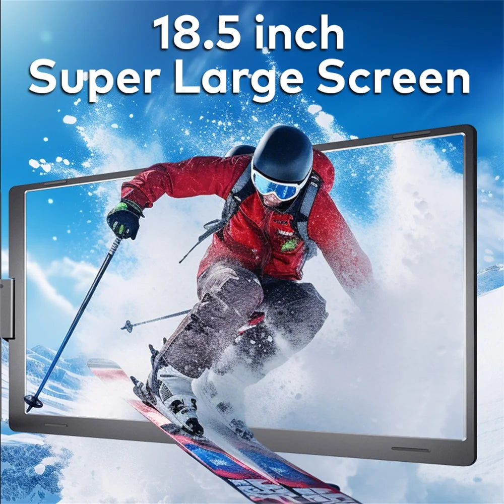 Rospider 18.5 inch Triple Screen Extender 1080P IPS Portable Monitor Gaming Display for 12 to 18 inch Laptop MacBook Windows