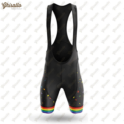 Team Ride with Pride Cycling Jersey Set, Road Bike Equipment, Men's Cycling Shirt, Quick Dry Bicycle Clothes, New