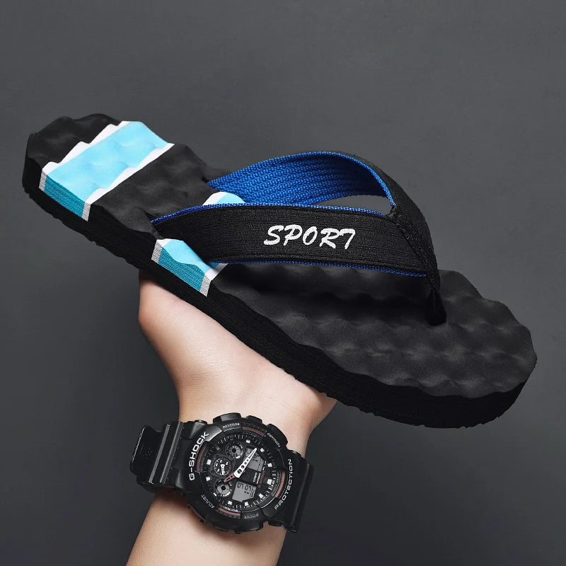 New summer men's sandals lightweight comfortable breathable wading slippers outdoor casual large size beach shoes for men