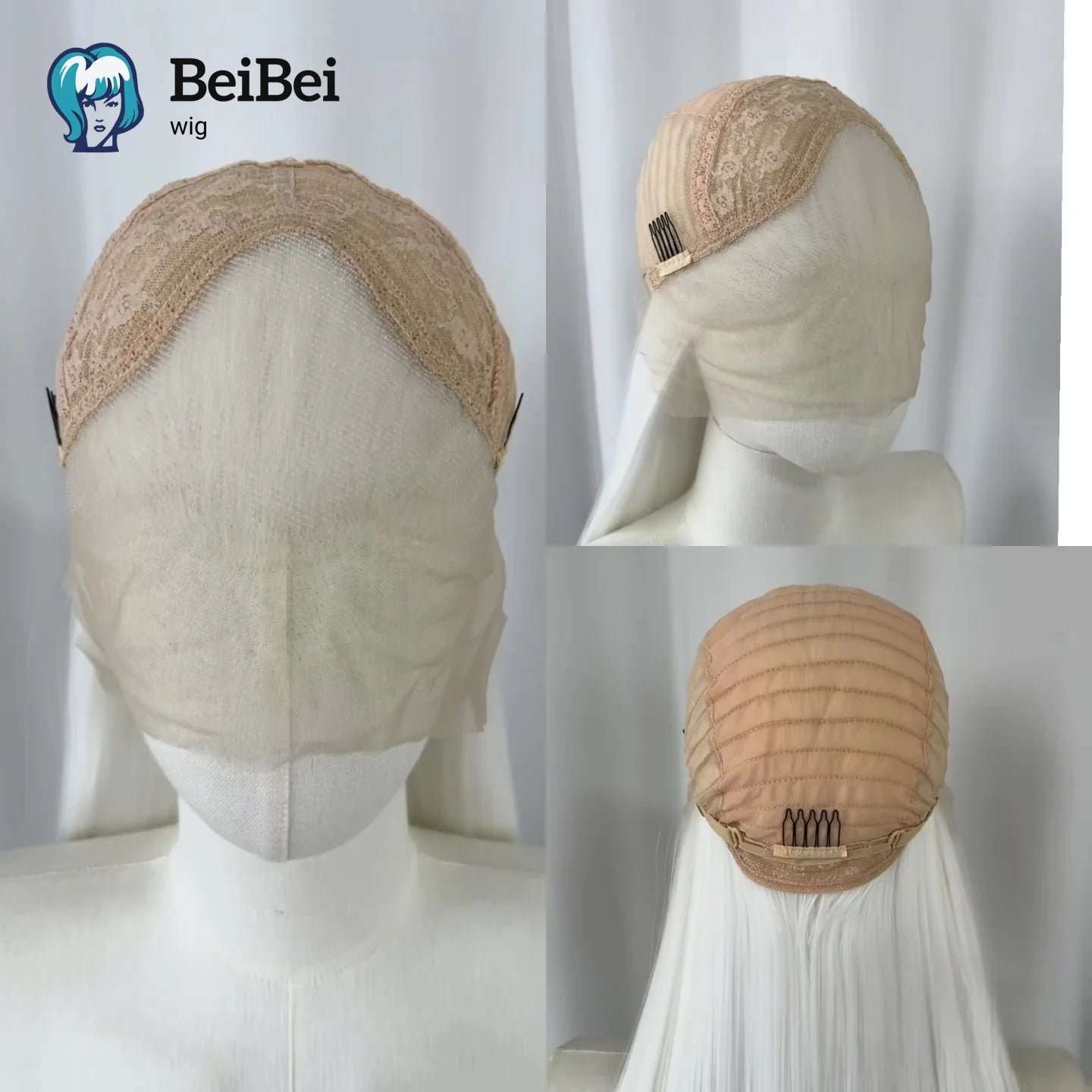 White Lace Front Wig for Women 26Inch Long Straight Synthetic Lace Wigs Heat Resistant Fibers for Cosplay Party Natural Hairline