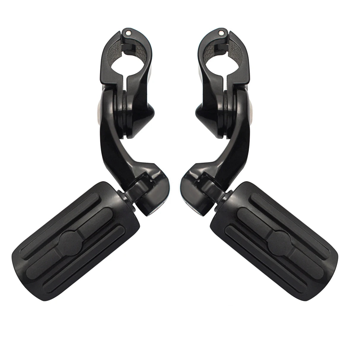 1.25" Highway Pegs Adjustable Footpeg Short for Harley Touring Road King Road Glide Electra Glide Street Glide Sportster Softail