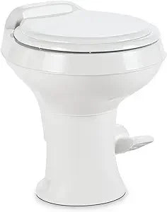 DOMETIC 302300071 300 Series Standard Toilet, White