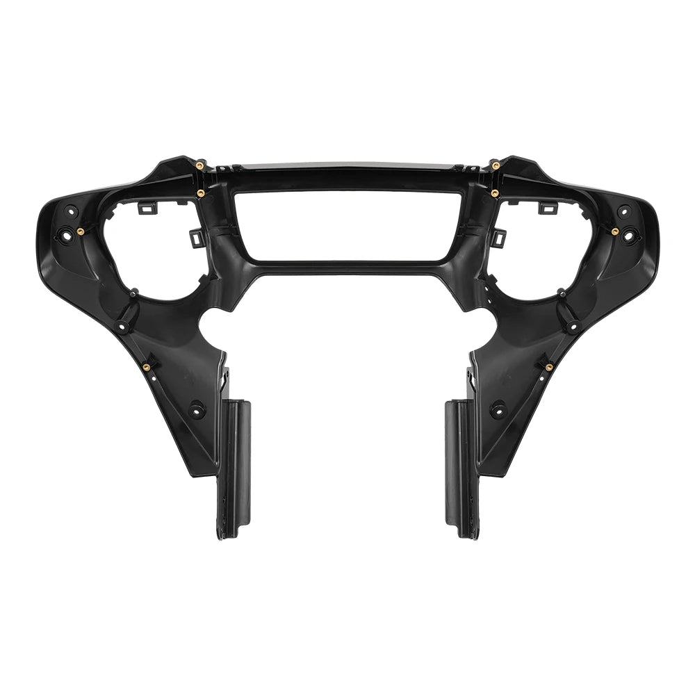 Motorcycle Front Outer Fairing and Instrument Bracket for Touring Street Glide ABS Windshield Cover Front Batwing Outer Fairing