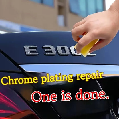 Chrome Refurbishment Paste: Polishes & Restores Car Wheels & Bumpers