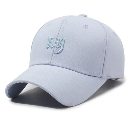 New Embroidered Letter Sports Baseball Hat Men Women Cotton Snapback Caps Outdoor Casual Sun Protection Dad Hats Tide