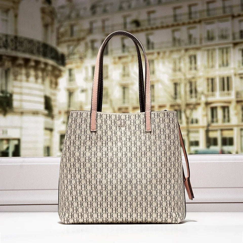 CH Classic Fashion Women's Bucket Bag Good Quality PVC Material Luxury Brand 2025 New Commuter Trend Crossbody Bag
