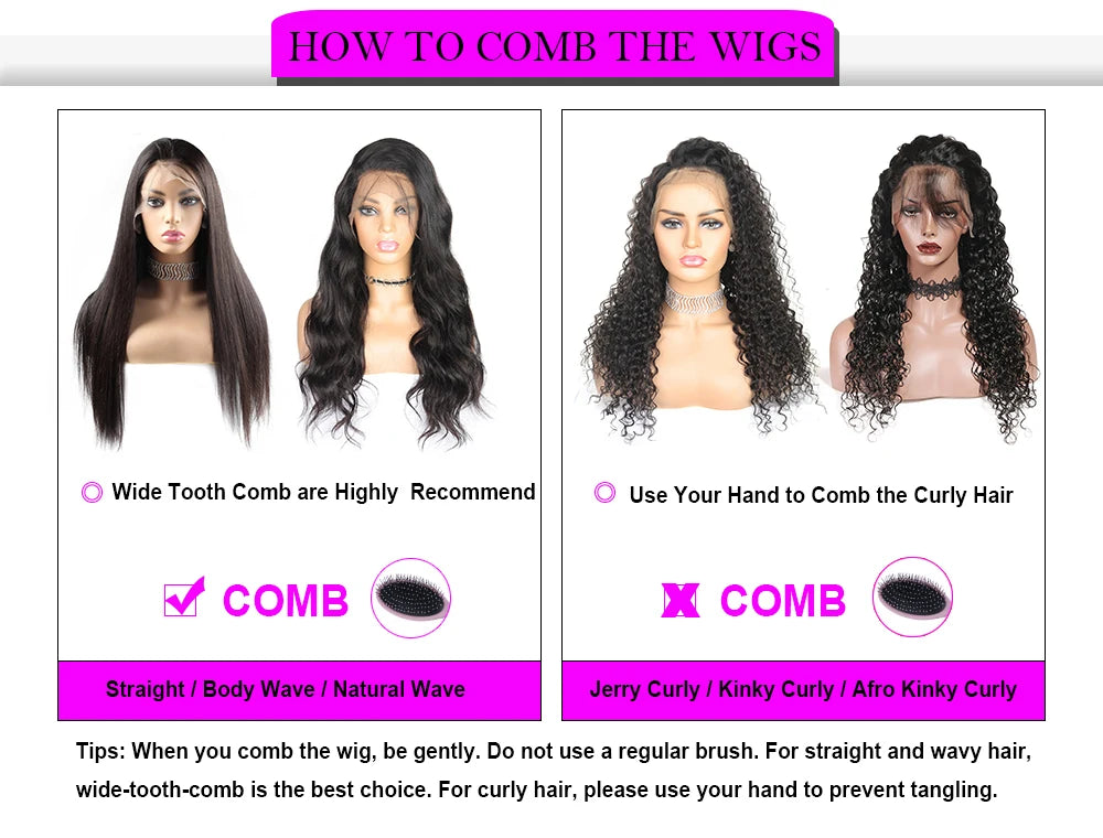 Glueless Lace Frontal Wigs Human Hair Wear And Go Straight 360 HD Lace Frontal Wig Pre Plucked Human Hair For Women Closure Wig