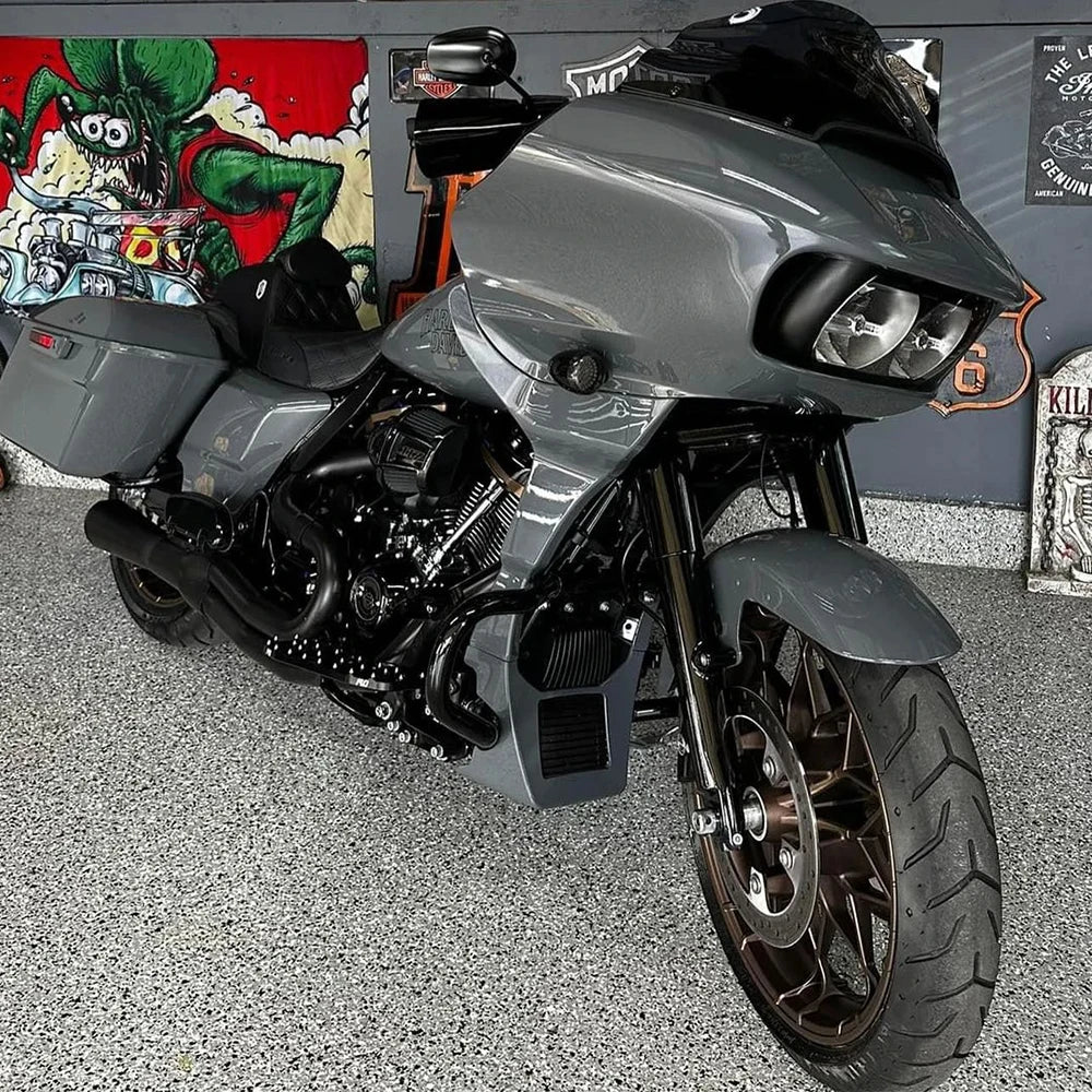For Harley Touring Road Glide Electra Glide Road King 2020 New Motorcycle Handguards Protector Handlebar Hand Guard Shield Cover