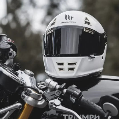 MT Jarama Retro Motorcycle Helmet DOT ECE Certification Full Face Racing Off Road Helmet Cascos Para Motos Capacete Casco Moto