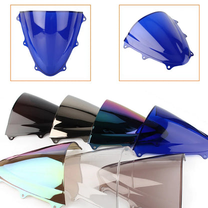 Windshield For Suzuki GSX-R GSXR 600 750 GSXR600 2011-2018 K11 Double Bubble WindScreen Motorcycle Accessories Fairing Deflector