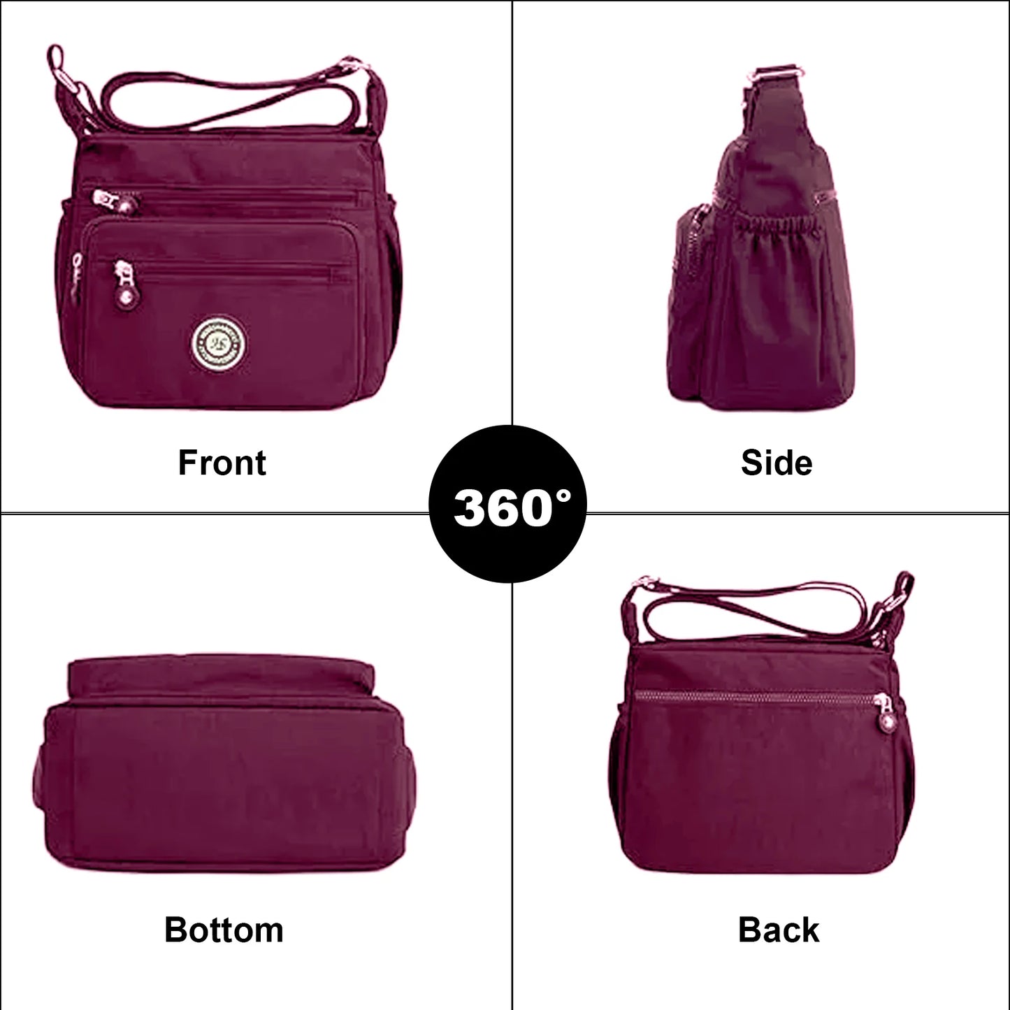 Female Shoulder Bags Waterproof Nylon Casual Crossbody Bag High quality Women Messenger Bag for Girls Hot Sales Handbags
