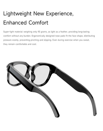 2026 New Smart Glasses Listening To Music Open Listening AI Translation AI Voice Assistant AI Image Recognition Smart Glasses