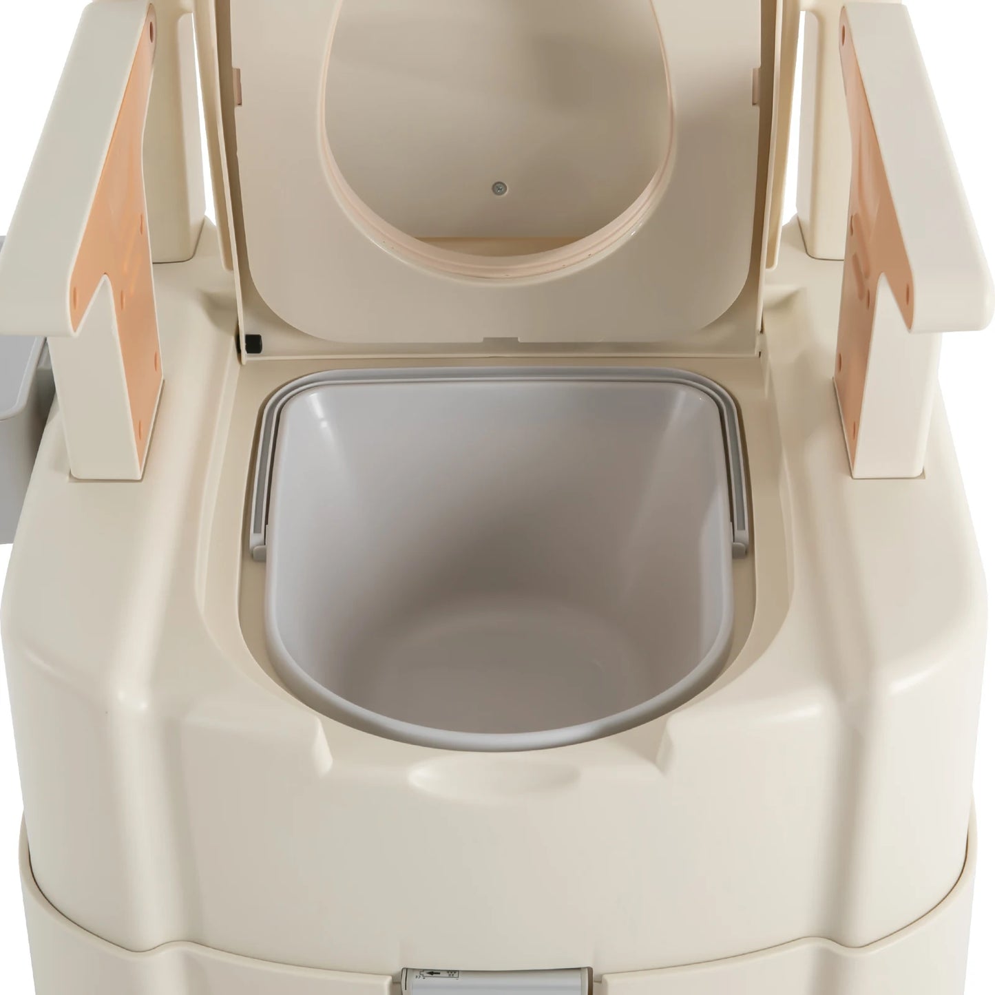Toilet With Sensor Night Light,Bedside Commode  Bedside Toilet With Maximum Load 200kg, Portable Toilet