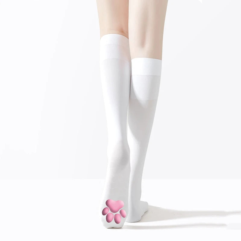 Women High Socks Harajuku Stockings Lingerie 3D Cat Claw Long Socks Thigh High Socks Sexy Compression Stockings