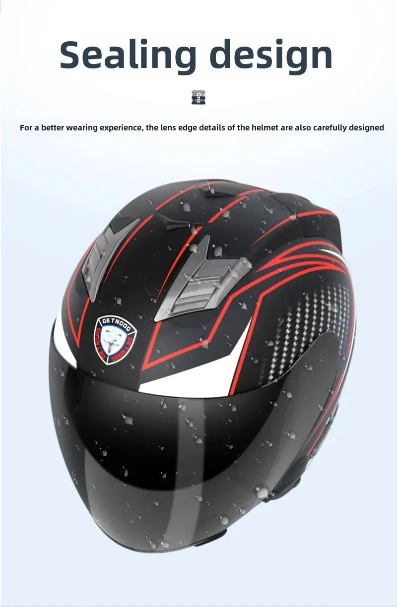 HOT DOT Approved Open Face 3/4 Motorcycle Helmet with Build-In Bluetooth Headset Earphone and Detachable Liner for honda
