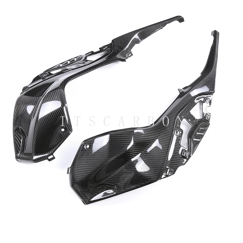 100% Pure Dry Carbon Fiber Race Shell Parts Fender Winglets Cover Fairing Kits For BMW S1000RR M1000RR 2024 2023 2022