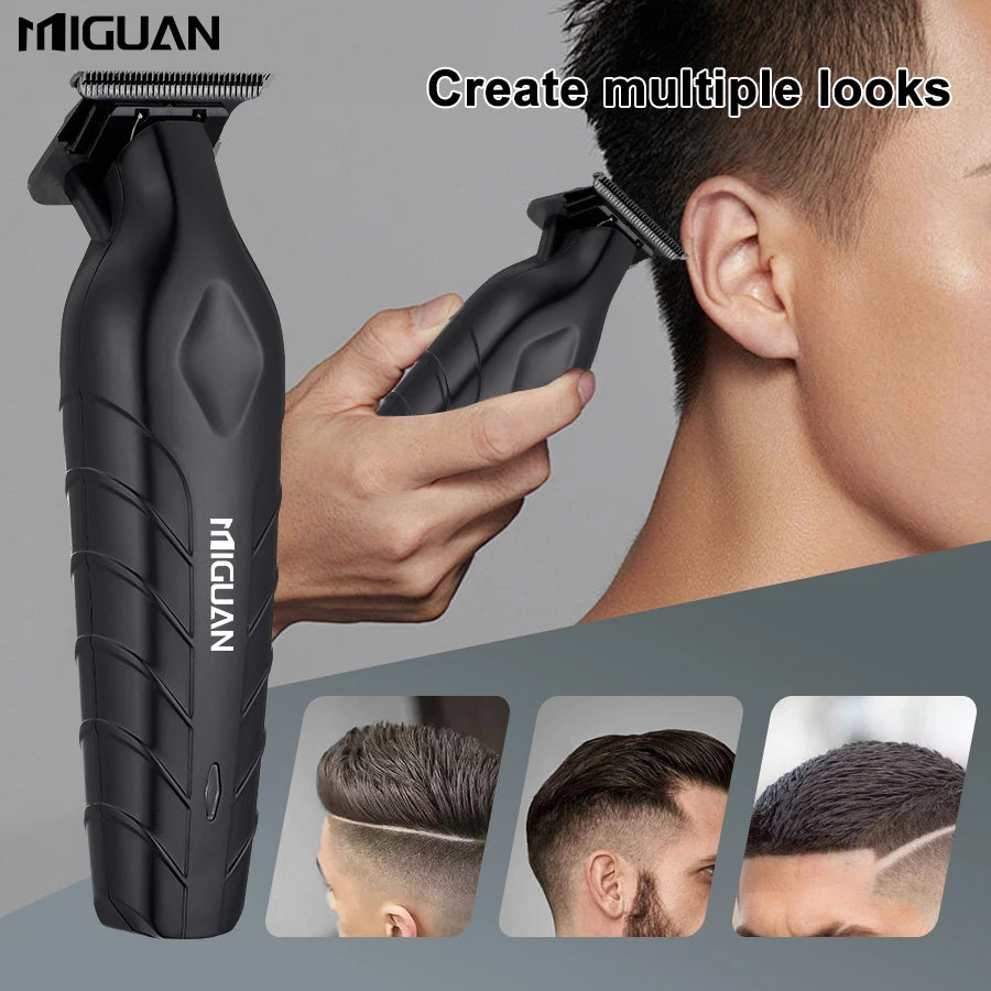 Electric hair clipper, professional hair cutting tool, with 4 limit combs, USB charging, men's hair cutting tool
