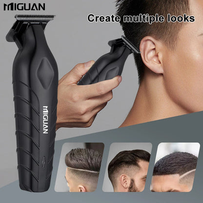 Electric hair clipper, professional hair cutting tool, with 4 limit combs, USB charging, men's hair cutting tool
