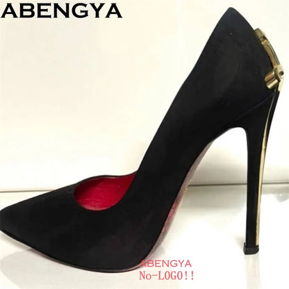 2025 Super High Heels Leather Sandals Women Open Toe High Heel Party Shoes Summer Ankle Strap Women's Gladiator Sandalias Mujer