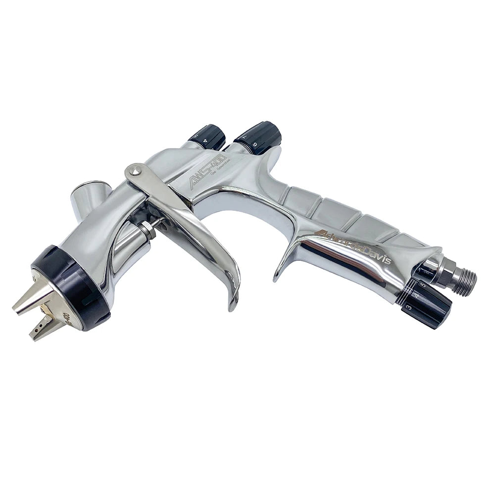 WS400 Pneumatic Spray Gun 1.3/1.4/1.7mm High Atomization Automotive Sheet Metal Paint Spray Gun Furniture Varnish Paint Spraying