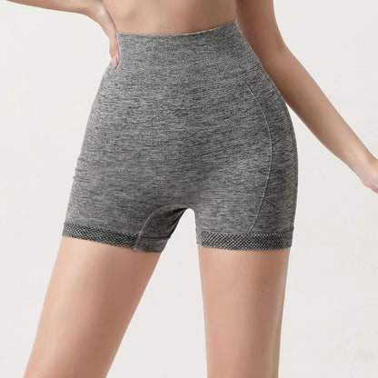 Seamless Shorts High Waisted Elastic Peach Hip Sports Yoga Pants Tight Fitting Quick Drying Fitness Pants for Women Sweatpants