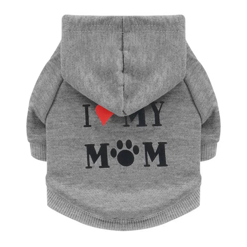 Security Dog Hoodie, Small Dog Coat, Chihuahua Sweatshirt, French Bulldog, Warm Puppy Clothes, XS-L