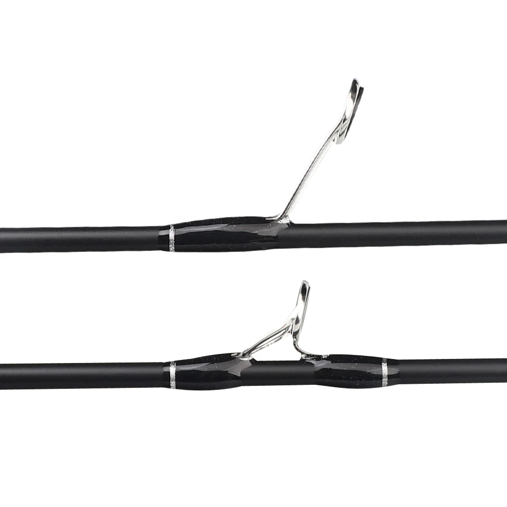 FISHINGFANS ORCA ULTRALIGHT UL SOLID TIP TAPERED HANDLE TROUT LAKE RIVER SPINNING CASTING FISHING ROD