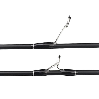 FISHINGFANS ORCA ULTRALIGHT UL SOLID TIP TAPERED HANDLE TROUT LAKE RIVER SPINNING CASTING FISHING ROD