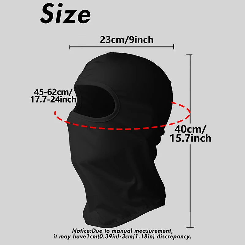 Balaclava Cycling Face Mask - Windproof Dustproof Multifunctional Headscarf Scarf Unisex Fashion Multi-Color for Motorcycle Fish