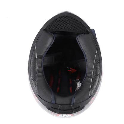 DOT Unisex Motorcycle Helmet summer and winter mecha wind riding helmet Motorcycle personality motobike helmet Full Face Casco