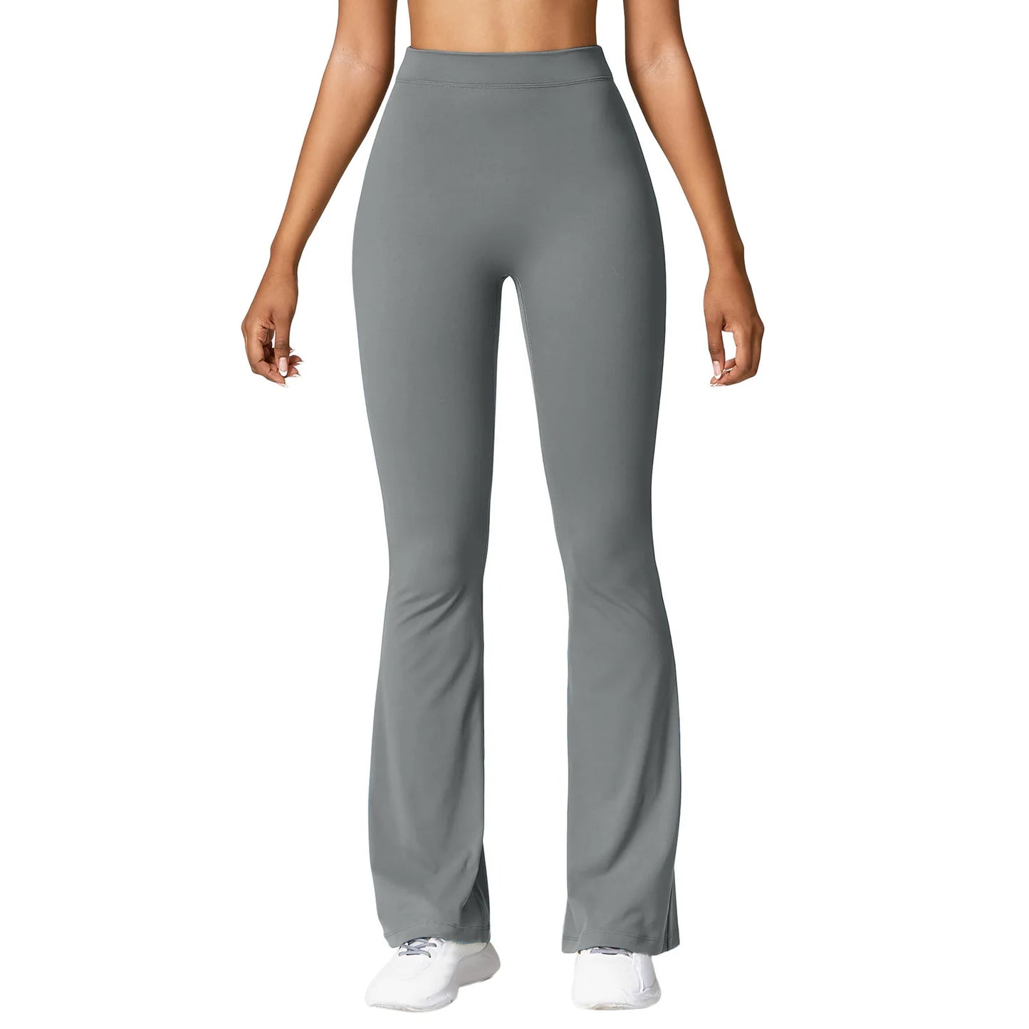 Sexy Yoga Flare Pants Women V-Cut Waist High Waist Push Up Butt Fitness Leggings Comfort Fit Gym Running Fashion Slim Leggings