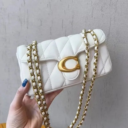High end women's crossbody bag, high-quality leather wallet, retro design, adjustable and detachable shoulder strap, C bag