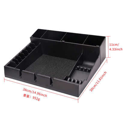 Salon Barber Hair Styling Scissors Storage Box for Beauty Hairdressing Tools Electric Hair Clipper Comb Tray Case Holder Desktop
