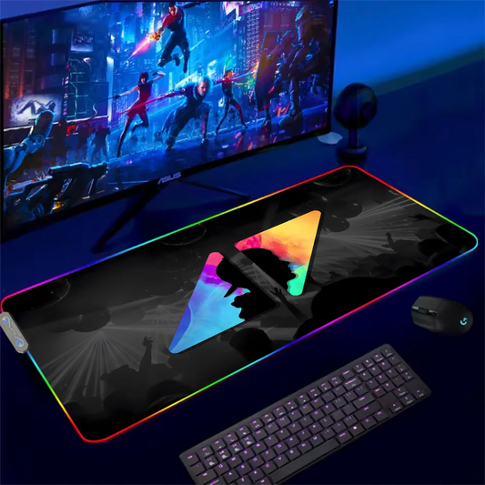 Fashion DJ Avicii True Wake For Rgb Mouse Pad Xxl Steelseries Laptop Mat Gaming Mousepad Backlit Keyboard Gamer Girl Table Pads