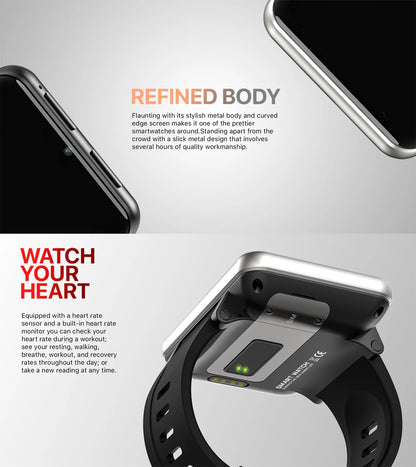 Rainbuvvy DM100 4G LTE Smart Watch Android 7.1 3GB RAM 32GB ROM 5MP Camera IPS 2700mah Battery 2.86 inch Touch Screen Smartwatch