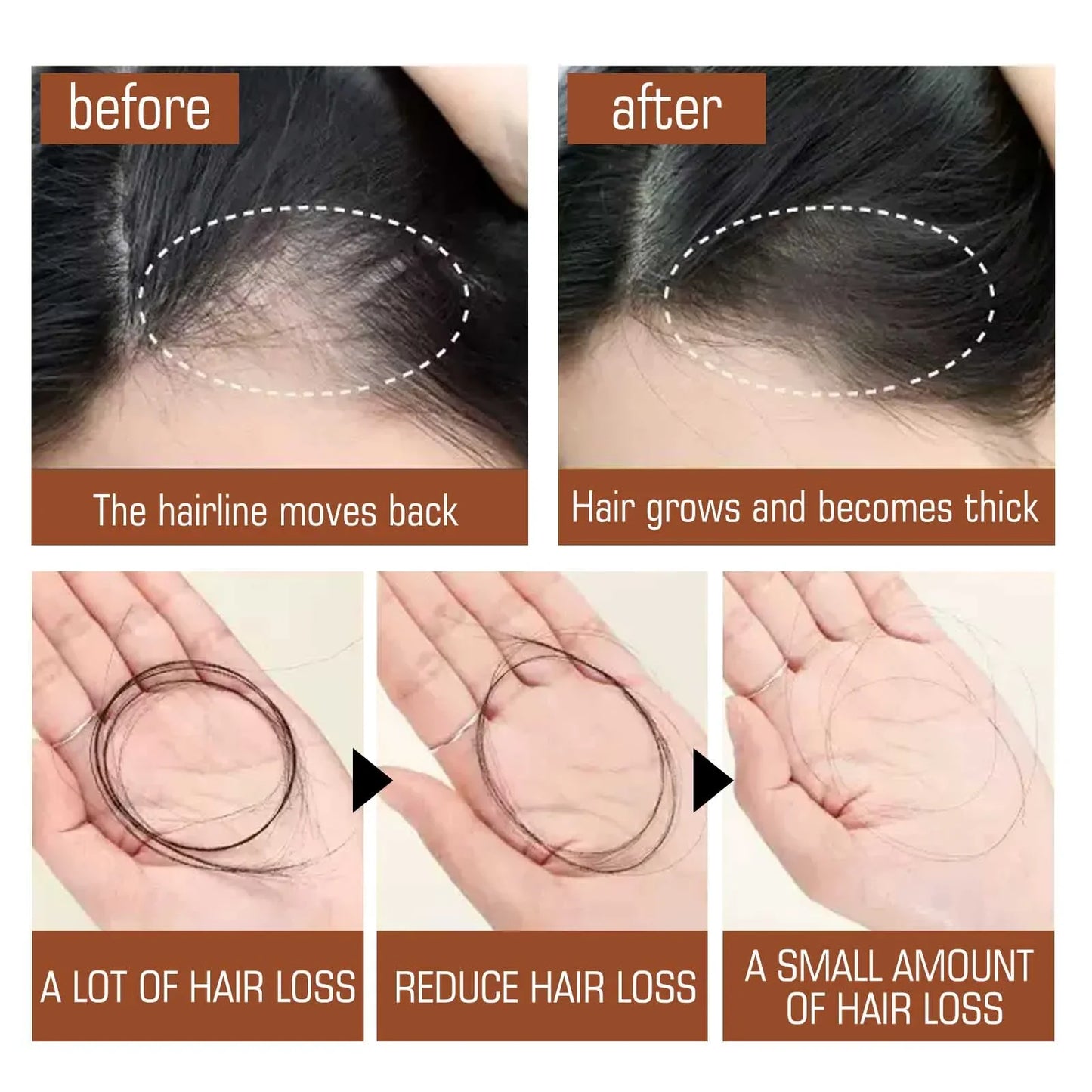 Batana Oil Nourishing Hair Oil Smoothing Shine Soft Hair Serum Repair Damaged Frizz Dry Hair Treatment Hair Care