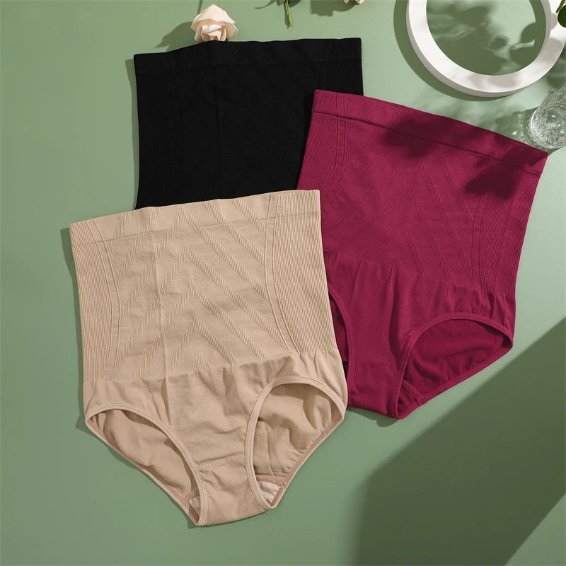 Tummy Control Thong Women High Waist Hip Shapewear Panties Sculpting Flat Seamless Sexy Butt Lifter Shapewear Lady Tummy Control