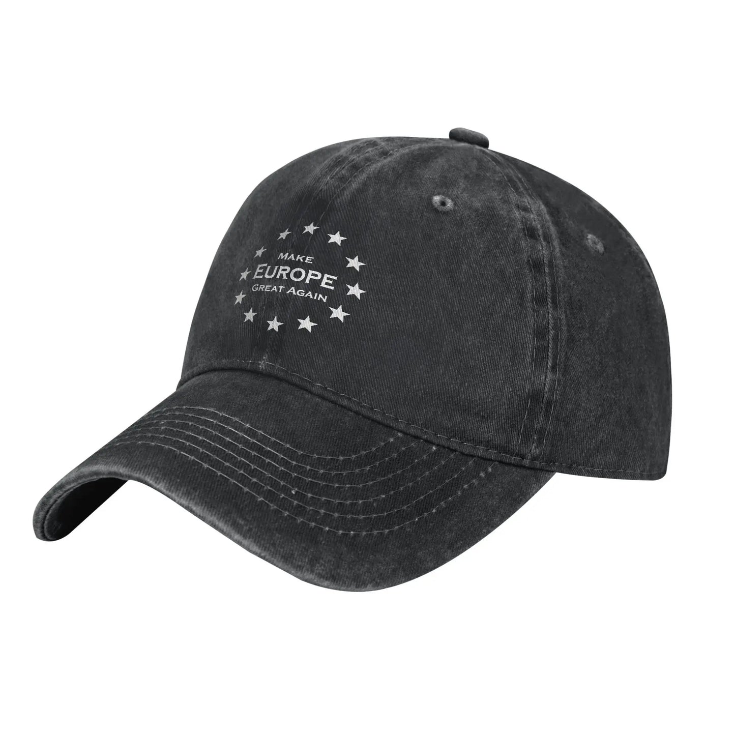 Make Europe Great Again Star Baseball Caps Vintage Distressed MEGA EU Snapback Hat Unisex Outdoor Workouts Adjustable Hats Cap