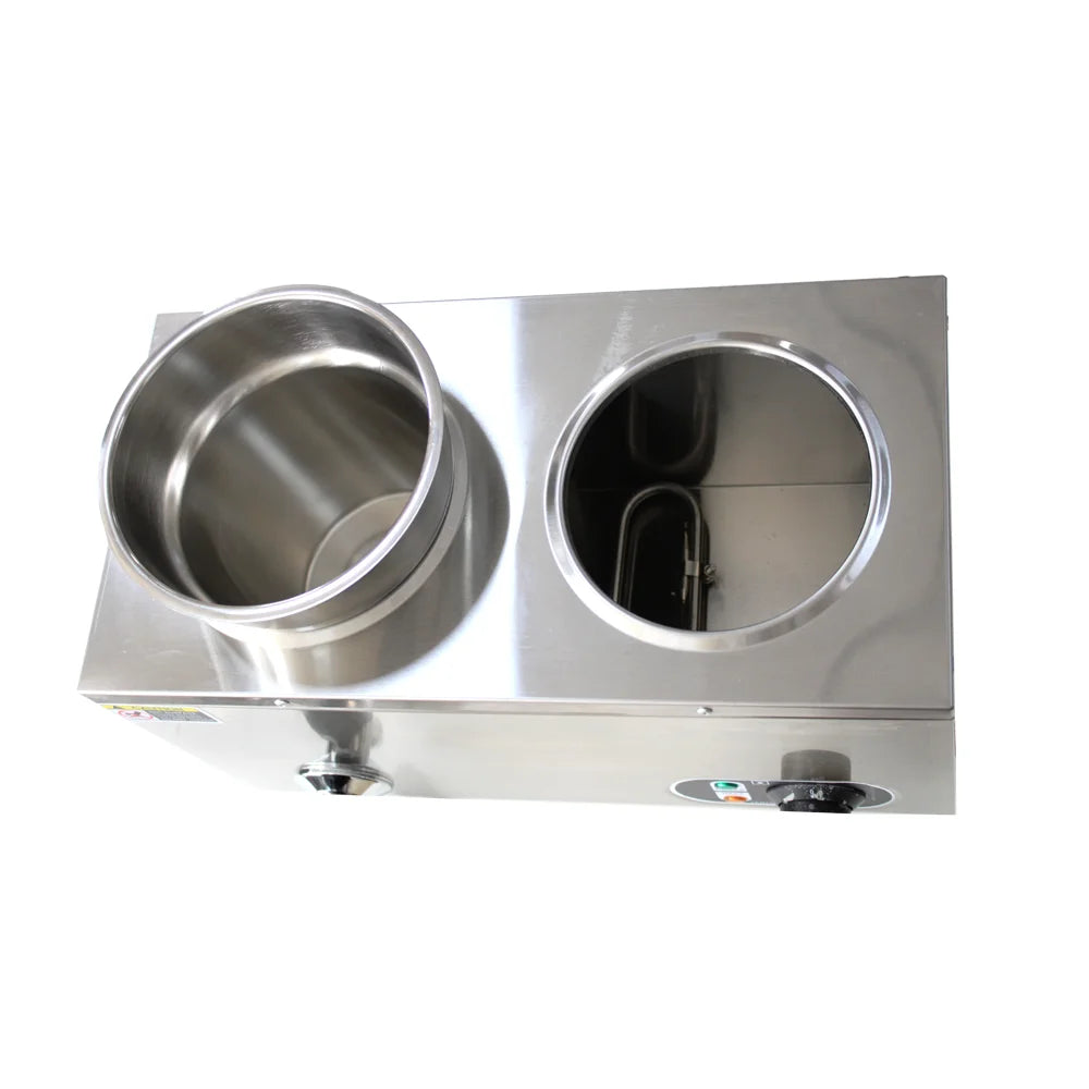 Commercial Soup Warmer Restaurant Kitchen Equipment Insulated Soup Kettle Buffet Food Warmer With 4Pots 7L For Catering 110/220V